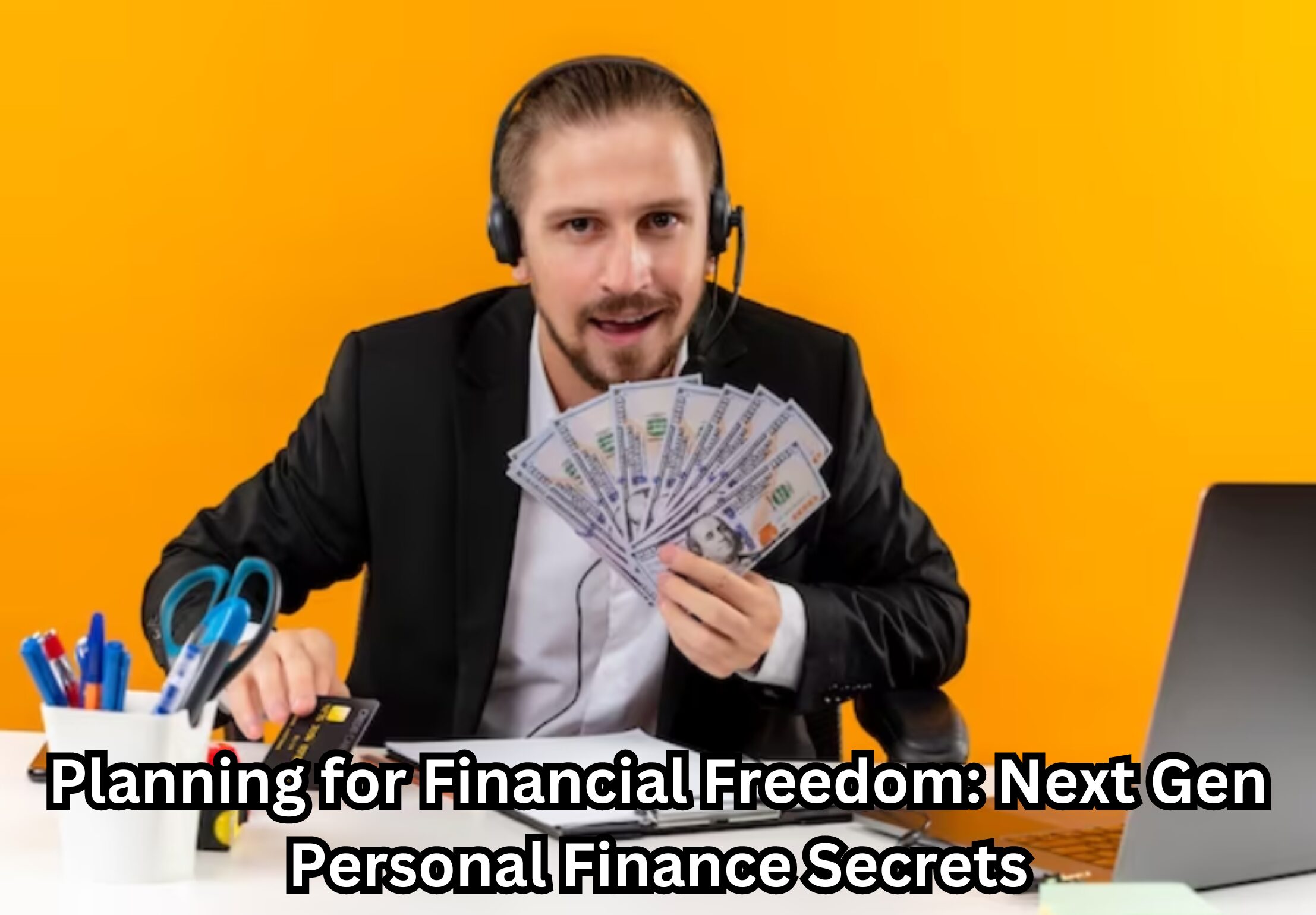 Young professional exploring a digital financial chart, symbolizing the exploration of next-gen personal finance secrets for financial freedom.